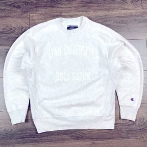 Champion Original Reverse Weave Mens Lynn University Fighting Knights Sweater S